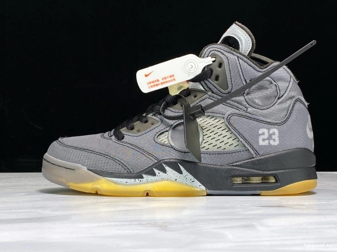 x CT8480-001 Air Black Jordan 5 Off-White 0731